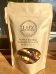 Peanut Brittle - Quarter Pound Bag (Dark Chocolate)