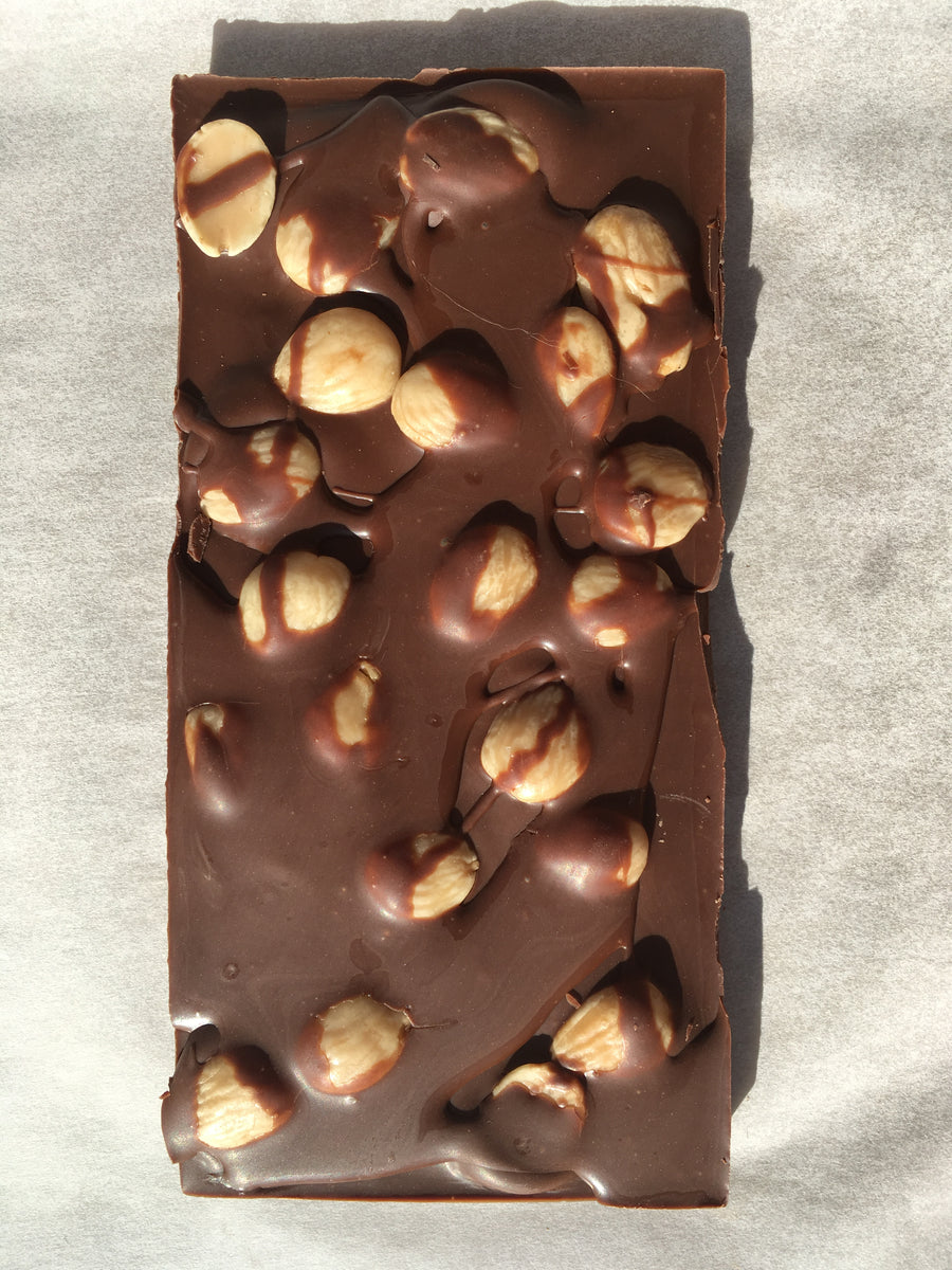 41 Single Origin Milk Chocolate Marcona Almond Bar LUX Artisan