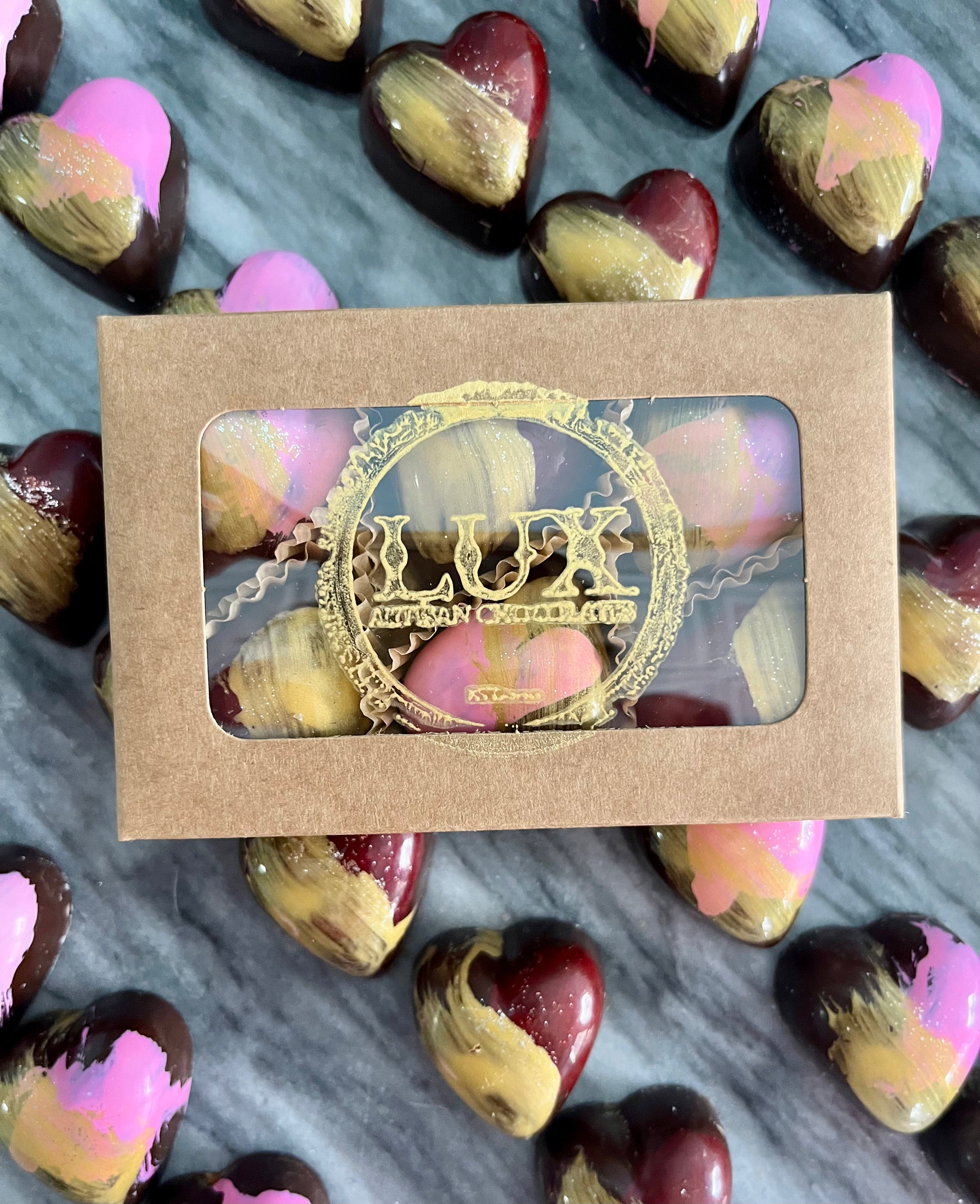 Peanut Butter Sea Salt Hearts