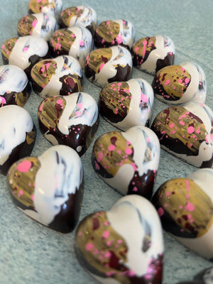 5 Piece Heart-Shaped Bonbons