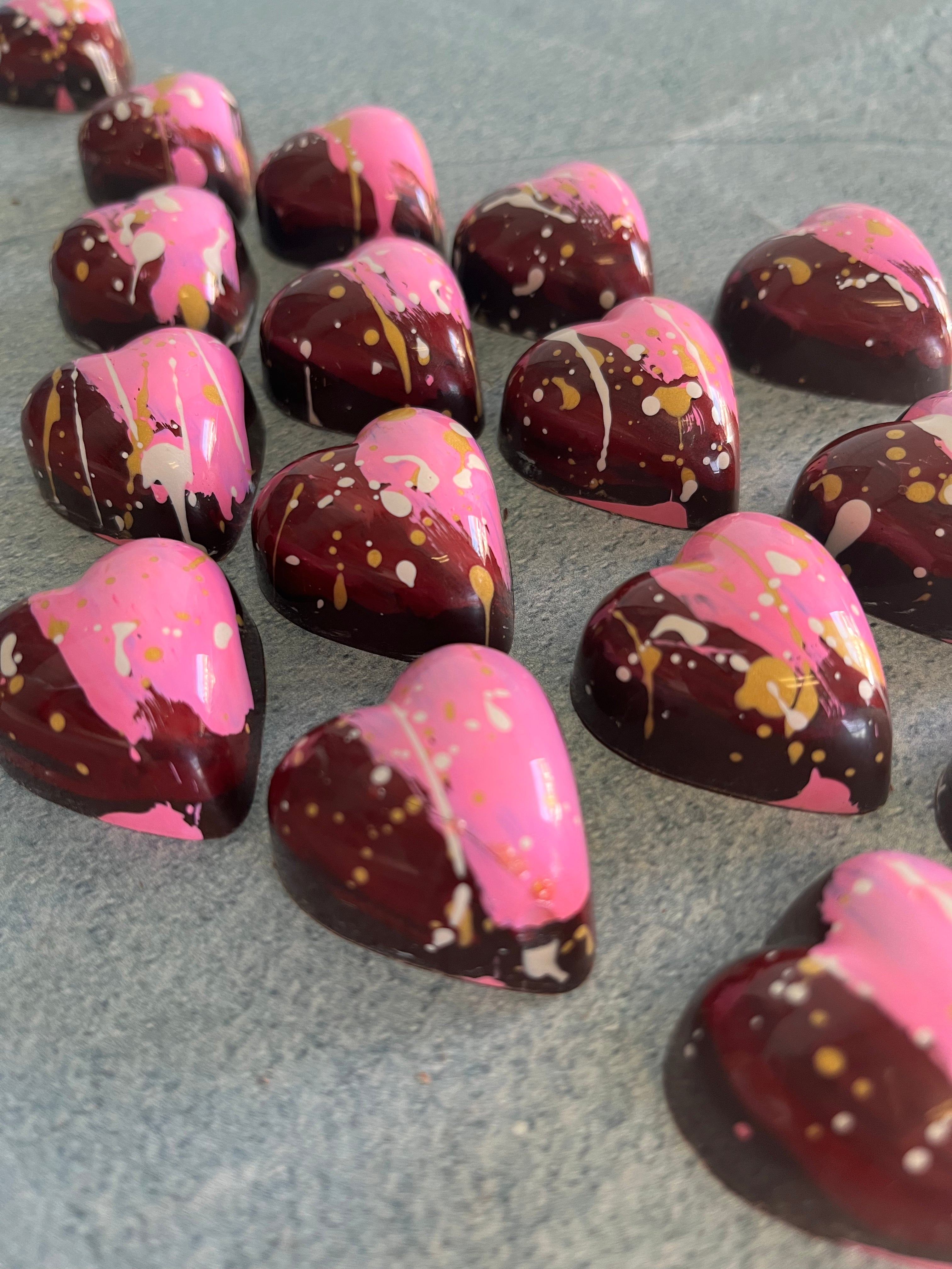 5 Piece Heart-Shaped Bonbons