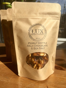 Peanut Brittle - Quarter Pound Bag (Milk Chocolate)